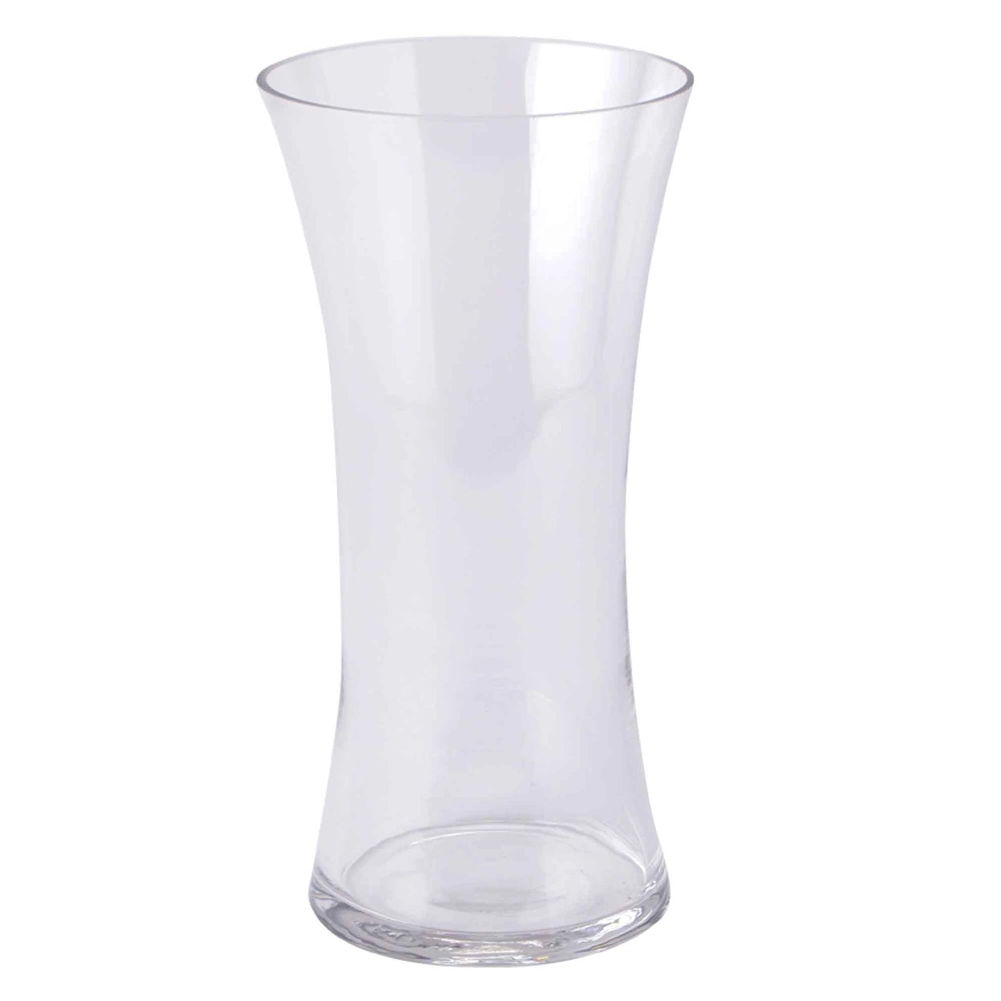 Clear Flared Bouquet Vase